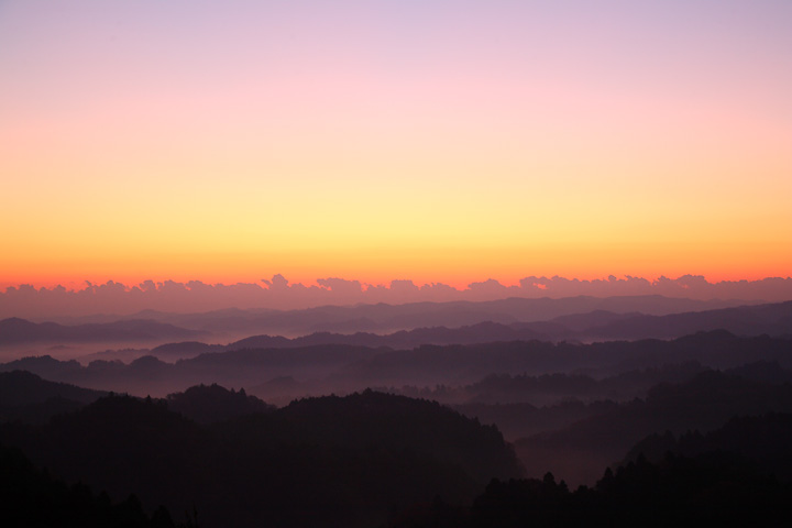 房総の山陰（市原市・大福山）