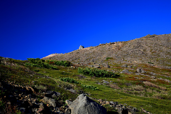 ローソク岩（那須登山道）