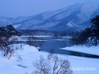 裏磐梯 雪景色