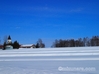 美馬牛小学校 雪景色