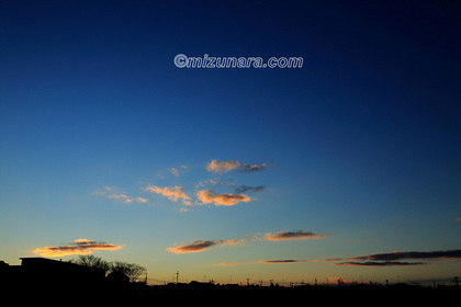 クリスマス・イブ 夕景