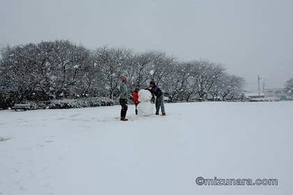 雪 雪だるま