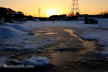 朝景 雪