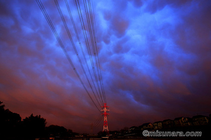 夕景 夕焼け 雲