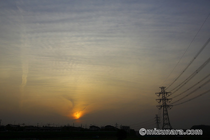 夕焼け