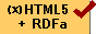 Valid HTML5 + RDFa