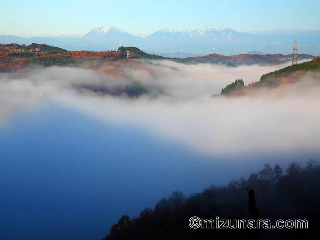 日光連山を望む